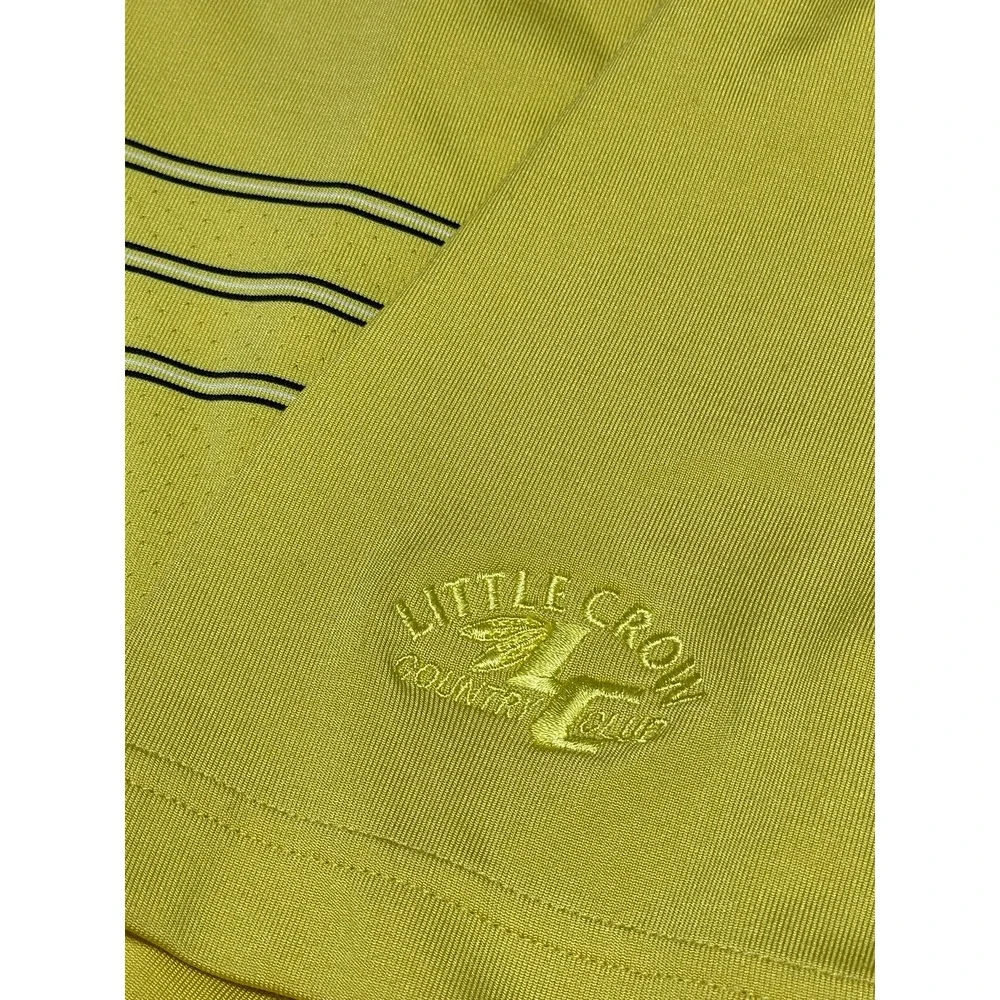 Adidas Men’s Polo Clima‎ Cool Yellow Size XL Logo